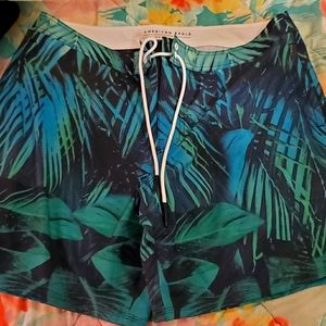 AMERICAN EAGLE MENS SWIM TRUNKS